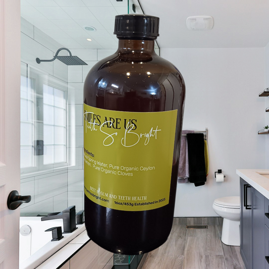ALL NATURAL MOUTHWASH! ALSO ACTS AS A FAT BURNER AND HELPS CONTROL BLOOD SUGAR 16oz